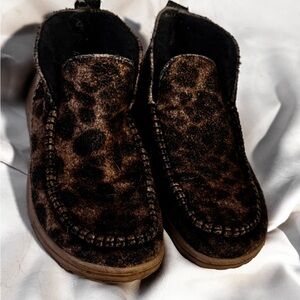 Leopard Print Hey Dudes